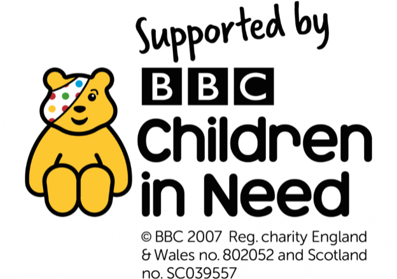 Supported by Children in Need PACT Children in Need logo
