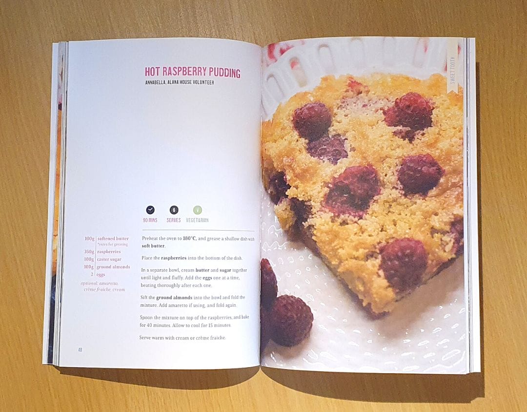 AH recipe book raspberry PACT
